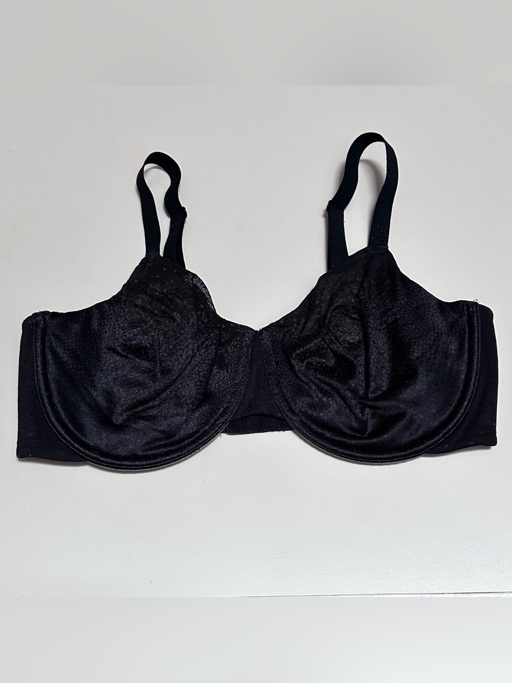 Wacoal Black Back Appeal Underwire Full-Coverage Bra